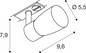 Preview: SLV 1012065 PURI 2.0 Lamp Set, Dome, 1-Phasen Spot, inkl. PAR16 GU10, 2700K, GU10, 6W, Phase, 38°, weiß