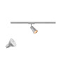 Preview: SLV 1012067 PURI 2.0 Lamp Set, Dome, 1-Phasen Spot, inkl. PAR16 GU10, 3000K, GU10, 6W, Phase, 38°, grau