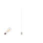Preview: SLV 1012094 FITU Lamp Set, PD, inkl. E27 Lampe und 3PH. Adapter, 3-Phasen Pendelleuchte, Pendellänge 5m, 2700K, E27, 15W, Phase, 320°, weiß