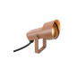 Preview: SLV 1012354 SYNA Shade, Erdspiessleuchte, Anschlusskabel 150cm, IP65, rostfarben