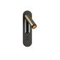 Preview: SLV 1012365 GRIP! S, WL, Wandeinbauleuchte, 2700K, 4.2W, Schalter, 29°, bronze / schwarz