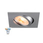 Preview: SLV 1012486 NEW TRIA 68 Smart Set, DL, eckig, GU10, PAR16, ZIGBEE, TW, Deckeneinbauleuchte, aluminium