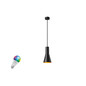 Preview: SLV 1012526 PHELIA 10 Smart Set, PD, E27, A60, ZIGBEE, RGBW, Pendelleuchte, schwarz