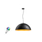 Preview: SLV 1012530 FORCHINI 70 Smart Set, PD, E27, A60, ZIGBEE, RGBW, Pendelleuchte, schwarz
