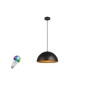Preview: SLV 1012531 FORCHINI M 40 Smart Set, PD, E27, A60, ZIGBEE, RGBW, Pendelleuchte, schwarz