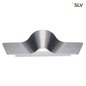 Preview: SLV 147846 WAVE WALL 45 Wandleuchte alu poliert 2x9W LED 3000K
