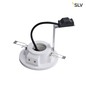 Preview: SLV 148070 PLASTRA Downlight GU10 rund weisser Gips