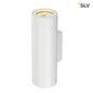 Preview: SLV 151801 ENOLA_B UP DOWN Wandleuchte weiss 2xGU10 max. 50W