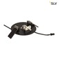 Preview: SLV 158400 HELIA 60 Pendelleuchte LED 3000K rund schwarz flache Rosette zum Einbau 7,5W