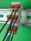 Preview: 4 x SOIXX Hutschienenhalter XWD für WAGO Serie 221 DIN Rail 35 mm Hutschiene Halter Weiß