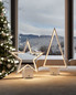Preview: Sompex PINE Tischleuchte Silber 47cm 72421