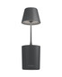 Preview: Sompex PEEKY Akku-Tischlampe Anthrazit 1W Warmweiss IP44 72721