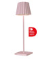Preview: Sompex Troll 2.0 Akku Tischleuchte Pink 78177