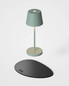 Preview: Silwy x Sompex SILWY Akku-Tischlampe Olivgrün 2,2W steuerbare Lichtfarbe IP65 SYSO-2024-S3