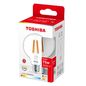 Preview: Toshiba LED Filament Globe Lampe E27 8.5W 2700K 1055Lm wie 75W 4711112386949
