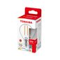 Preview: Toshiba LED Filament Tropfen Lampe E14 4.5W 2700K 470Lm wie 40W 4711112384365