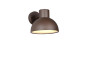 Preview: Trio 262360124 Elbe E27 Wandleuchte Rostfarbig IP44