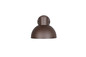 Preview: Trio 262360124 Elbe E27 Wandleuchte Rostfarbig IP44