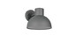 Preview: Trio 262360142 Elbe E27 Wandleuchte Anthrazit IP44