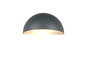Preview: Trio 262460142 Maas E27 Wandleuchte Anthrazit IP44