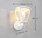 Preview: Trio 263260231 Venta E27 Wandleuchte Weiß Matt IP44
