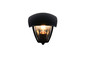 Preview: Trio 263260232 Venta E27 Wandleuchte Schwarz Matt IP44