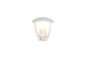 Preview: Trio 263260331 Venta E27 Wandleuchte Weiß Matt IP44
