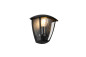 Preview: Trio 263260332 Venta E27 Wandleuchte Schwarz Matt IP44