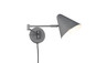 Preview: Trio 263970142 Cosima E14 Wandleuchte ⌀15cm Anthrazit
