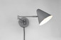 Preview: Trio 263970142 Cosima E14 Wandleuchte ⌀15cm Anthrazit