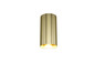 Preview: Trio 267700279 Soka GU10 Wandleuchte 2-fach Goldfarbig