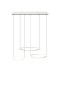 Preview: Trio 323610331 LED Pendelleuchte MORRISON Weiss matt 56W dimmbar