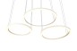 Preview: Trio 323610331 LED Pendelleuchte MORRISON Weiss matt 56W dimmbar