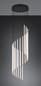 Preview: Trio 330632032 Baxter LED Pendelleuchte 68W ⌀37cm dimmbar Schwarz Matt CCT einstellbare Lichtfarbe