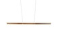 Preview: Trio 331210107 Arcola LED Pendelleuchte 36W dimmbar Nickel Matt CCT einstellbare Lichtfarbe