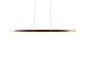 Preview: Trio 331210107 Arcola LED Pendelleuchte 36W dimmbar Nickel Matt CCT einstellbare Lichtfarbe