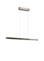 Preview: Trio 331210107 Arcola LED Pendelleuchte 36W dimmbar Nickel Matt CCT einstellbare Lichtfarbe