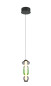 Preview: Trio 334310117 Minerva Pendelleuchte ⌀14,5cm dimmbar Multicolor