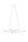 Preview: Trio Fly LED Pendelleuchte  32W dimmbar Weiß Matt neutralweiss