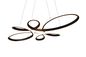 Preview: Trio Fly LED Pendelleuchte  32W dimmbar Schwarz Matt warmweiss