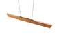 Preview: Trio 359710130 Edgewood LED Pendelleuchte 26W dimmbar Holzfarbig CCT einstellbare Lichtfarbe