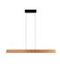 Preview: Trio 359719130 Edgewood LED Pendelleuchte 36W dimmbar Holzfarbig CCT einstellbare Lichtfarbe
