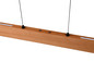 Preview: Trio 359719130 Edgewood LED Pendelleuchte 36W dimmbar Holzfarbig CCT einstellbare Lichtfarbe