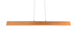 Preview: Trio 359719130 Edgewood LED Pendelleuchte 36W dimmbar Holzfarbig CCT einstellbare Lichtfarbe