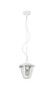 Preview: Trio 363260131 Venta E27 Pendelleuchte Weiß Matt IP44