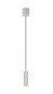 Preview: Trio 367700176 Soka GU10 Pendelleuchte ⌀9cm Warm Grey