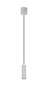 Preview: Trio 367700176 Soka GU10 Pendelleuchte ⌀9cm Warm Grey