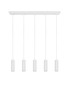 Preview: Trio 367700531 Soka GU10 Pendelleuchte 5-fach ⌀5,5cm Weiß Matt