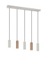 Preview: Trio 367700565 Soka GU10 Pendelleuchte 5-fach ⌀5,5cm Coffee