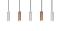Preview: Trio 367700565 Soka GU10 Pendelleuchte 5-fach ⌀5,5cm Coffee